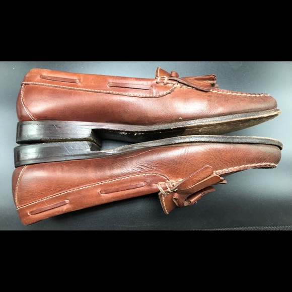 Cole Haan tassel kiltie loafers. - Picture 6 of 10